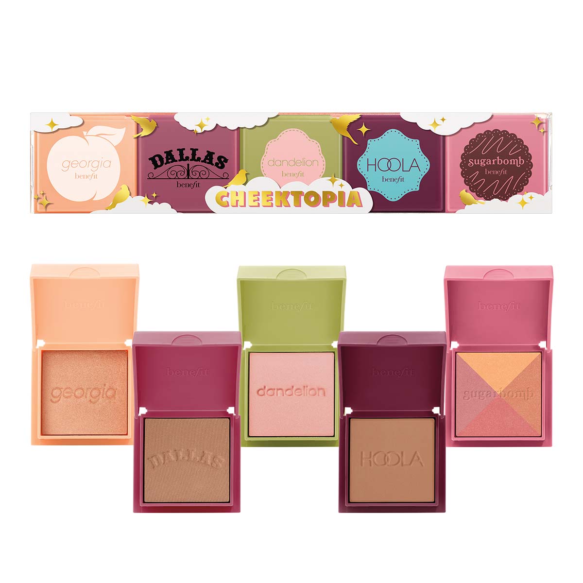 CHEEKTOPIA MINI BLUSH & BRONZER (SET DE RUBORES Y BRONCEADOR)
